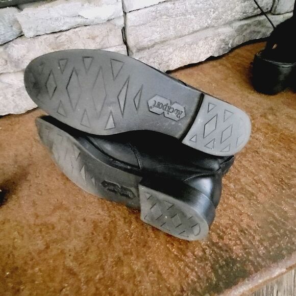 Rockport soft black leather comfy boots - Picture 3 of 7